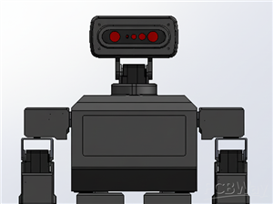 ERGOS: Dynamic Gait Humanoid Servo Robot