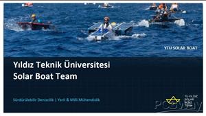 TU YILDIZ SOLAR BOAT TEAM FROM TURKEY