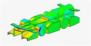 Luminite F1 Car – State Finals C.D optimized race car