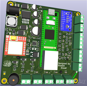 AI based-smart multi sensor security system with face recognition and tamper protection