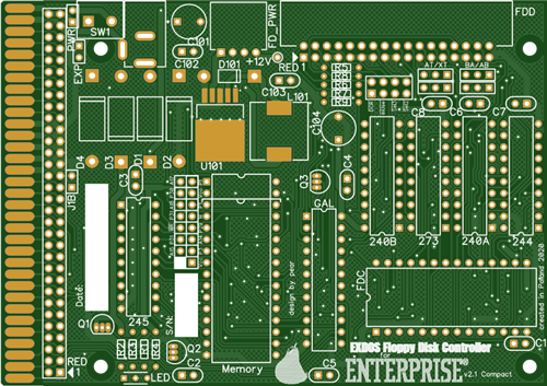Enterprise 64/128 EXOS Disk Controller