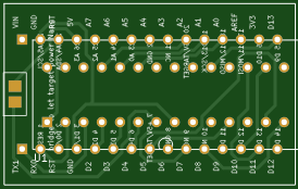 Arduino NANO to 28pin DIP