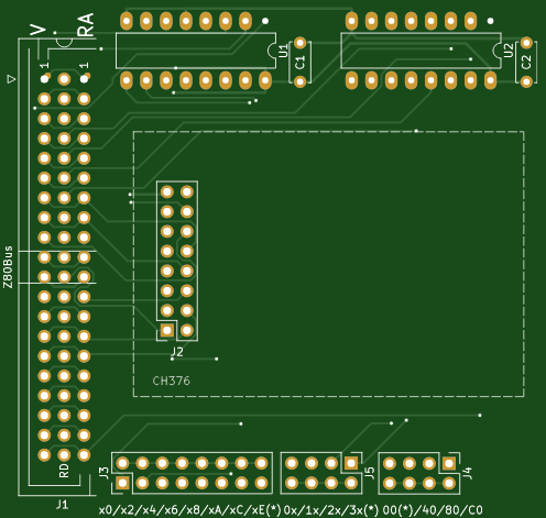 Z80 CH376 Module