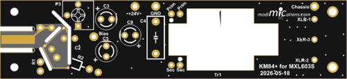 KM84+ for MXL603 SDC Microphone
