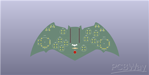 Batman-Shaped Arduino Game Controller — SRM Institute of Science and Technology