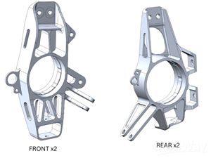 Berkeley Formula Racing - Uprights