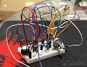 DIY Guitar Distortion Pedal — Custom PCB Build