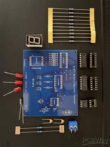 3 bit binary/decimal counter