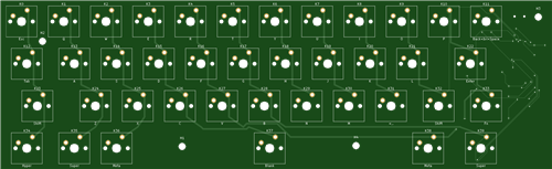 MIN40 The simple 40% universal keyboard
