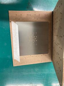 Stencil for LED PCBs