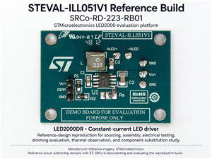 Compact Constant-Current LED Driver — LED2000 Reference Build