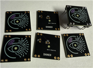 Shiner - SaintCon Minibadge