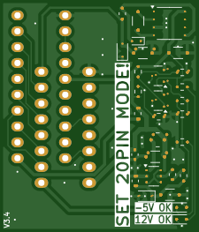 RAM Tester for vintage DRAM/SRAM - 4116/4027 Adapter