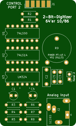 C64 Sound Digitizer 64'er 1986