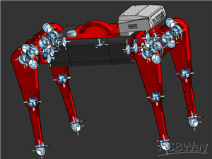 Open-Source 12-DOF AI Quadruped Robot for Robotics Research