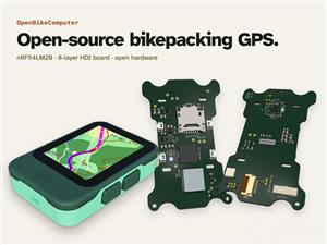 OpenBikeComputer: an open-source bikepacking GPS you actually own