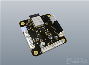 Compact ESP32-S3 Robot Controller for Robotics Projects