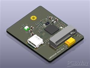 CARTOUCHE Drive — open-source USB 3.2 NVMe drive board