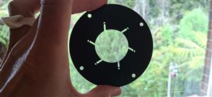 Acoustic lens for a loudspeaker tweeter