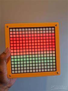 15x15 Adressible RGB LED Panel