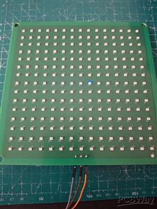 15x15 Adressible RGB LED Panel [PCB Assembly]
