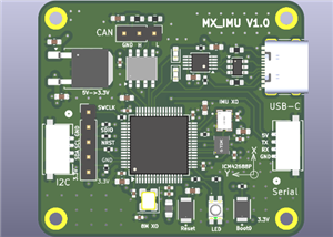 MX IMU V1.0 /Open-Source/ STM32/ICM42688-P/External clock for IMU