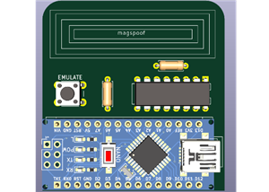 Magspoof with Arduino Nano