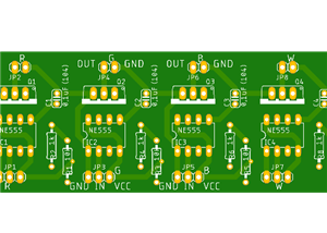 E-Dimmer 0-50V 4 fach
