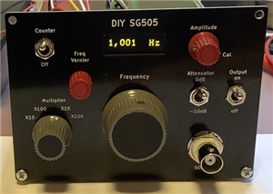 DIY Rebuild of the Tektronix SG505 high precision, low distortion sine wave generator
