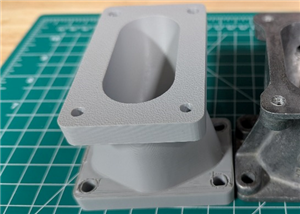 Intake manifold for the Fiat 850 engines in a Fiat 600-based car