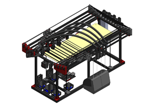 Multi-head Simultaneous Independent 3D Printer - Revision 1