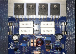 150W Lateral MOSFET Power Amplifier