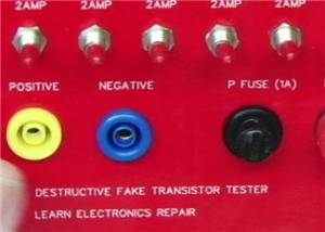 Fake Tarnsistor And MOSFET Detector