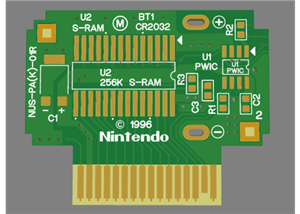Nintendo N64 Controller pak reproduction PCB