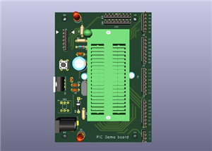 PIC 16F877  ICSP board