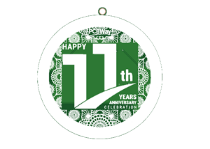 PCBWay 11th Anniversary LED Badge – Services Edition 🎉