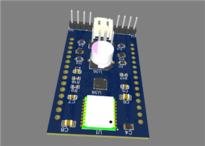 Dual-Mode Drone–RC Control Board with Integrated Navigation