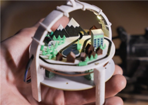 SeanVille Tiny Model Train Christmas Ornament Controller