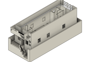 3D House Model – Fusion 360 Design for Architectural Visualization