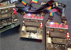 The MOS 6502 – 50th Anniversary Computer Badge (1975–2025)