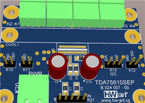 Amplifier TDA75610SEP