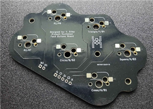 Huntsman Face Buttons PCB