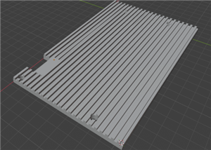 Aluminium heatsink design for the Retro high power stereo