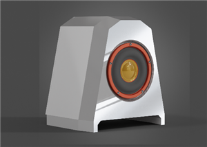 Fully 3D printed Speaker