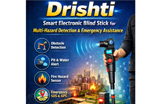 Drishti: Smart Electronic Blind Stick for Multi-Hazard Detection and Emergency Assistance