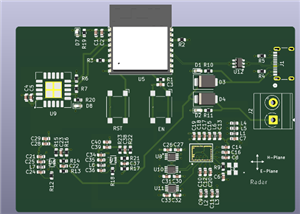 Racool  Crowd density and air quality PCB
