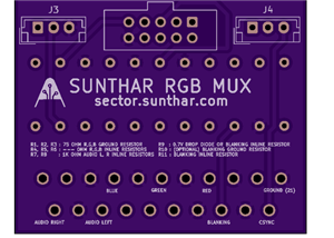 RGB mux board v1.3B