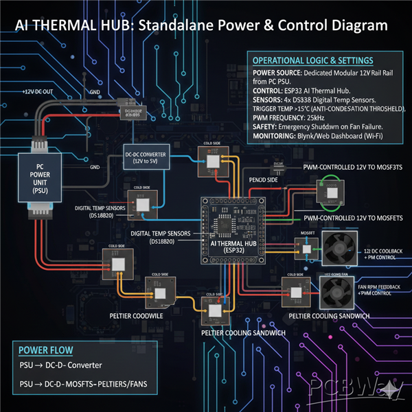 AI THERMAL HUB Stand power control diagram.png