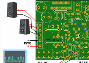 TDA7377 2+1 Amp Compact PCB Design