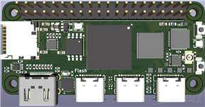 FPGA development board GammaPi Zero, a powerful signal processing with 25MSPS/12bit ADC, 12bit DAC, DVI Output, SDRAM, USB-JTAG
